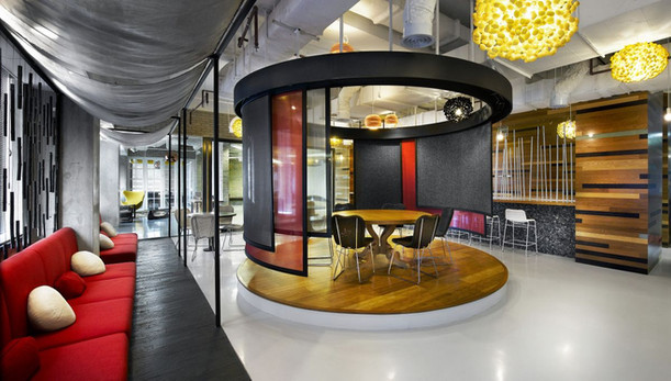 With the permission from client, we are specialized in mixing and balancing various styles and interior design ideas under one roof, as part of next-gen office interior design.