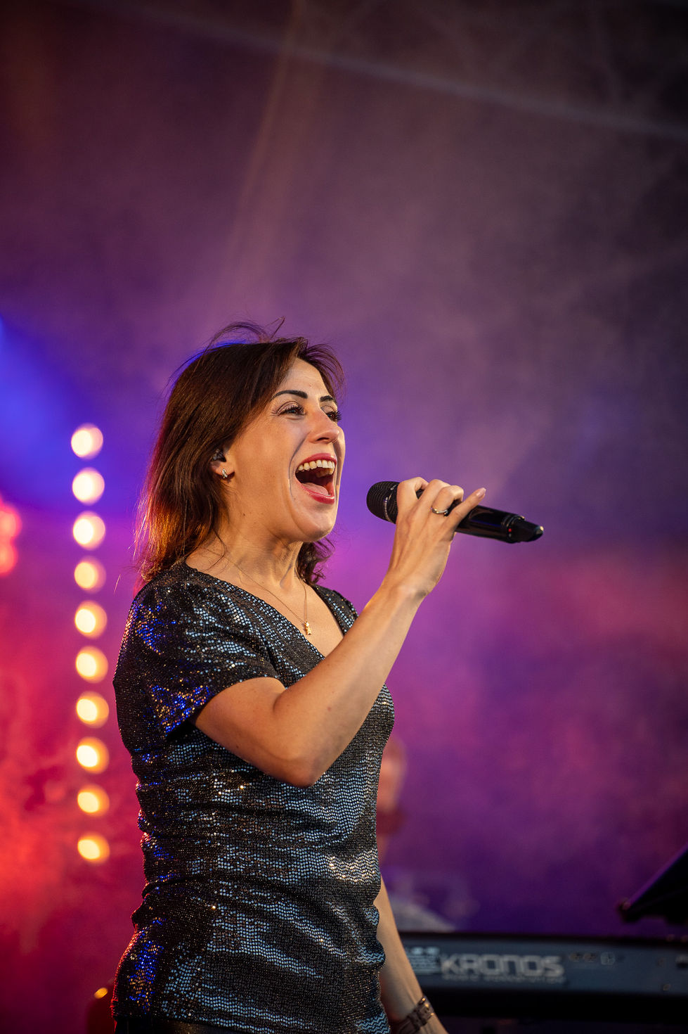 Groupe de musique Six'all en concert à Roscoff