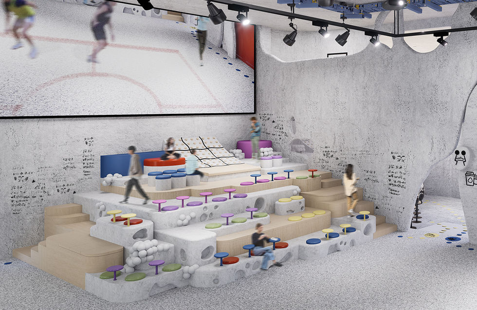 STEPPED SEATING
