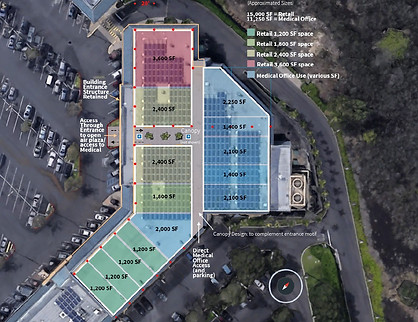 Redevelopment Plan Creation, Site Plans, 3D Renderings