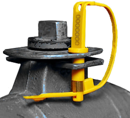 Photo of Safety Seal on Valve