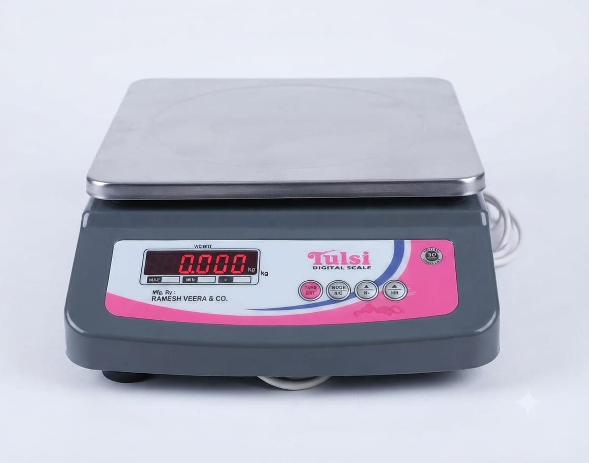 table top weighing scale 30kg 10kg Oswal brothers