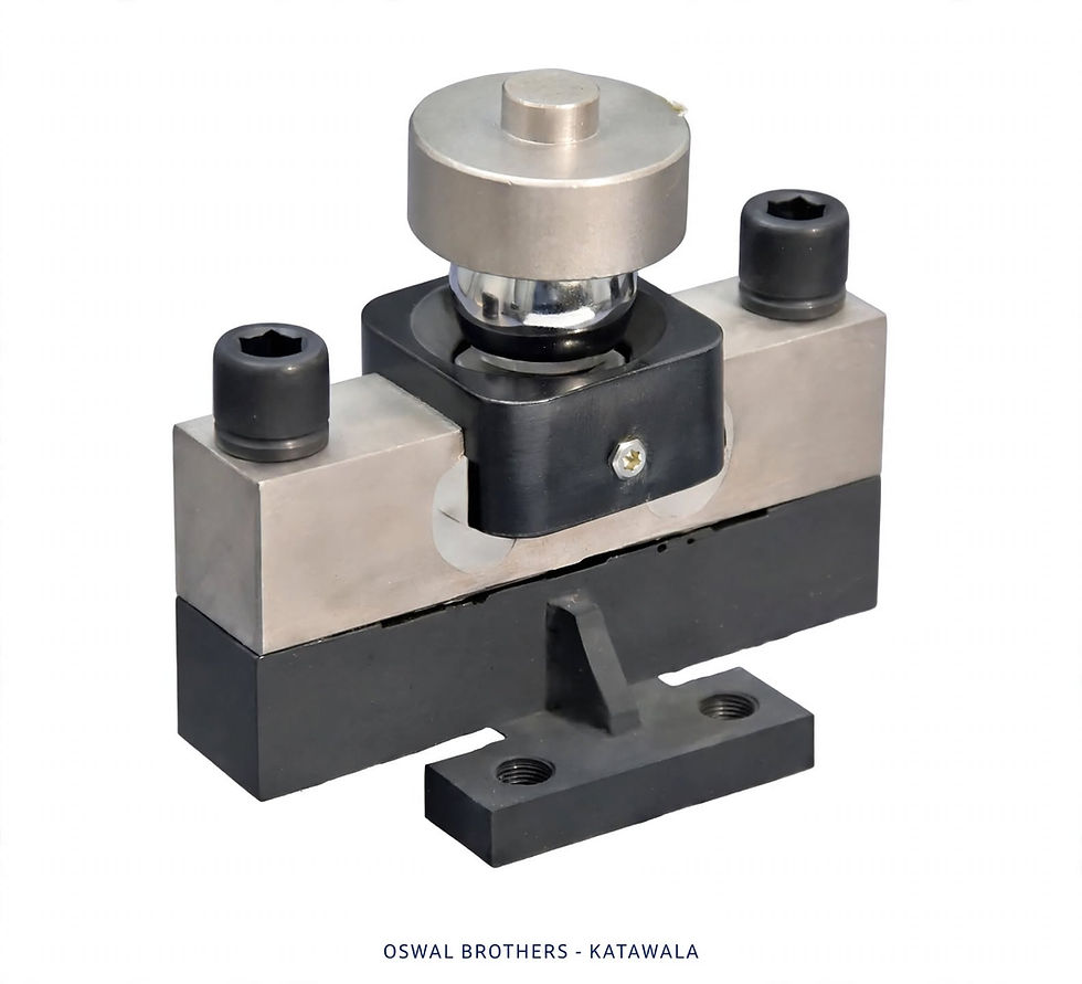 Cup and ball load cell mount for weighbridge pit type pitless