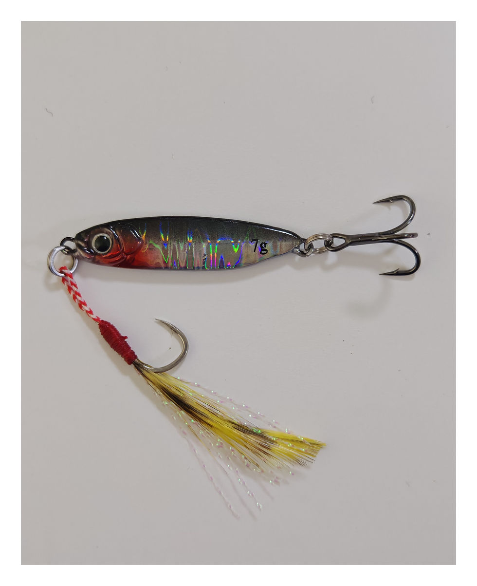 Küçük resim: 7 gram Hologramli metal jig