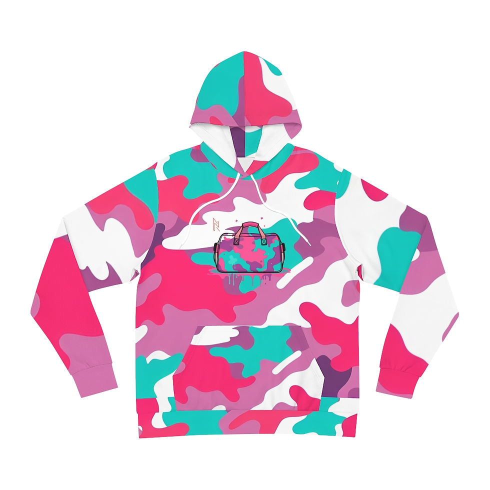 Thumbnail: DuffleBag Hu$tle Boyz Hoodie (AOP)