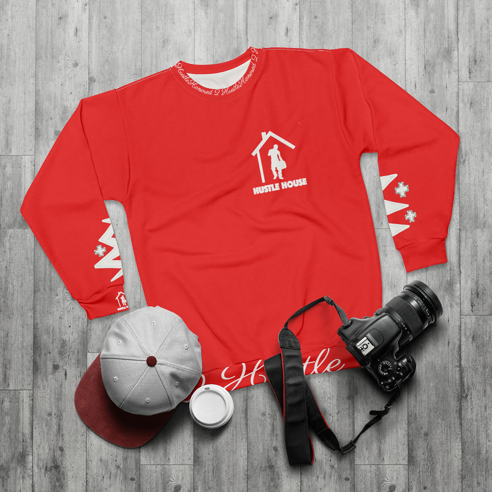Thumbnail: Red Hustle House Crewneck