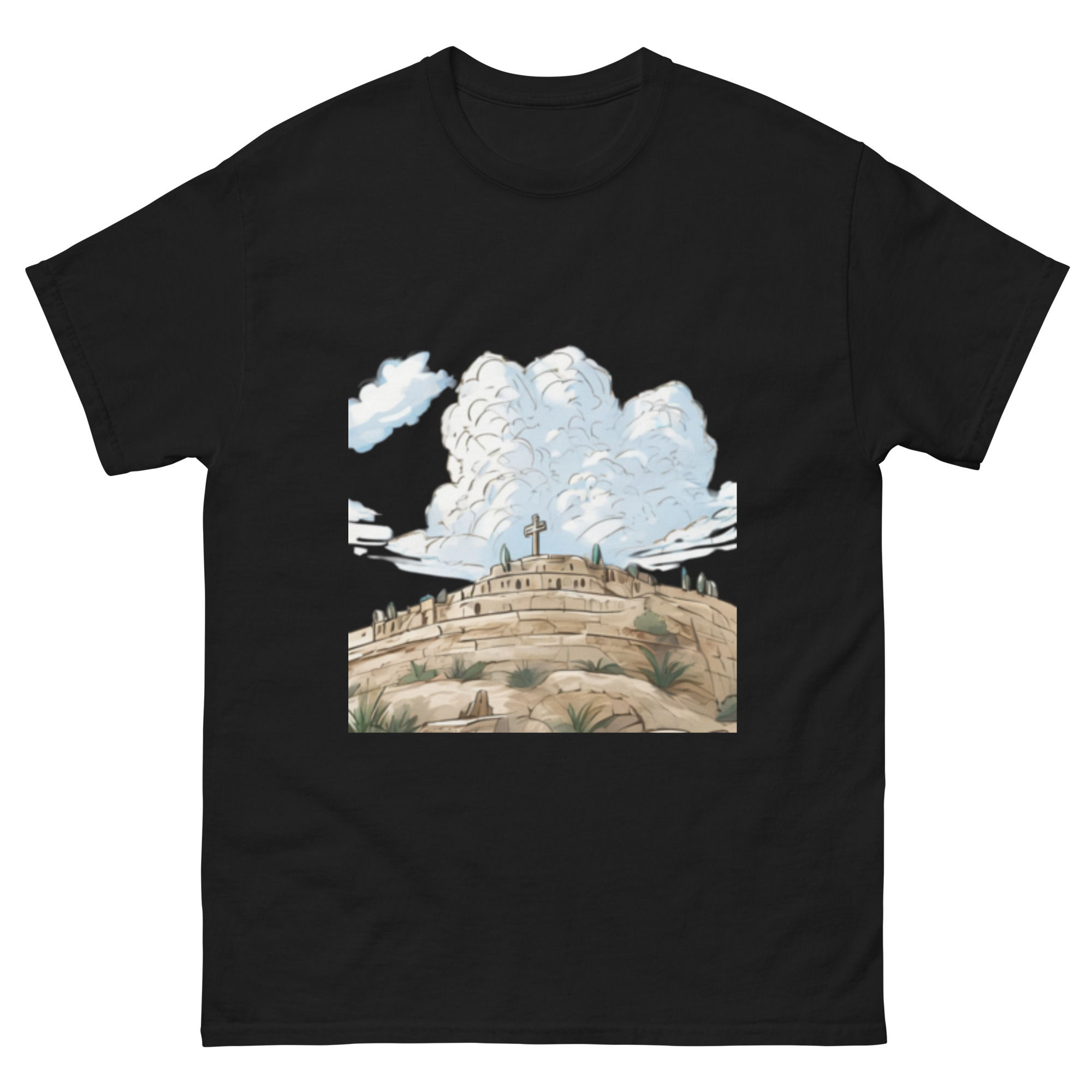 Hustle House Resurrection Art T-shirt