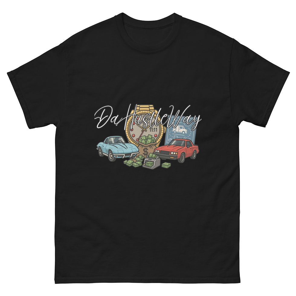 Da Hustle Way Signature tee