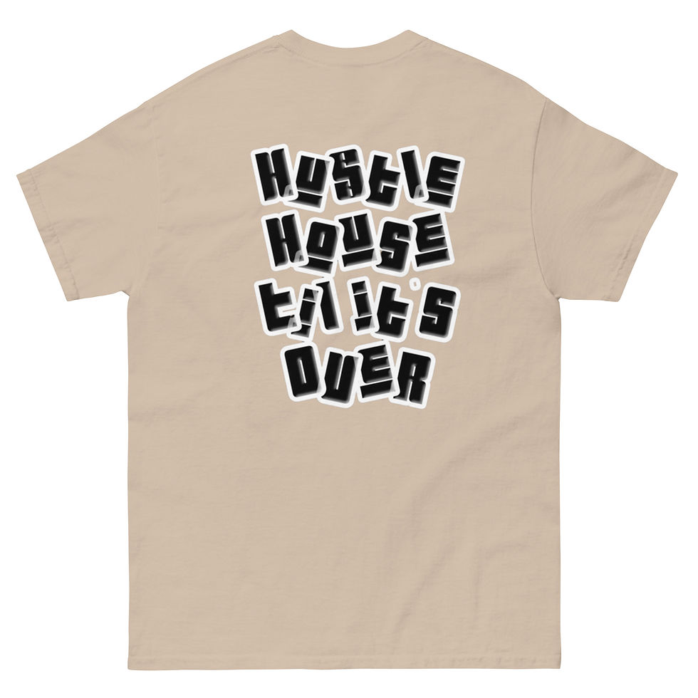 Thumbnail: Hu$tle House til it's Over tee