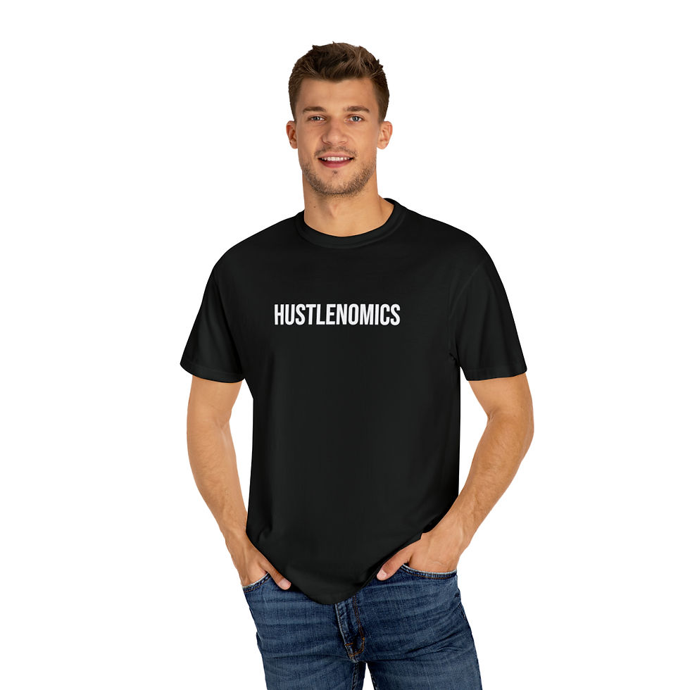Thumbnail: "Hustlenomics" T-shirt