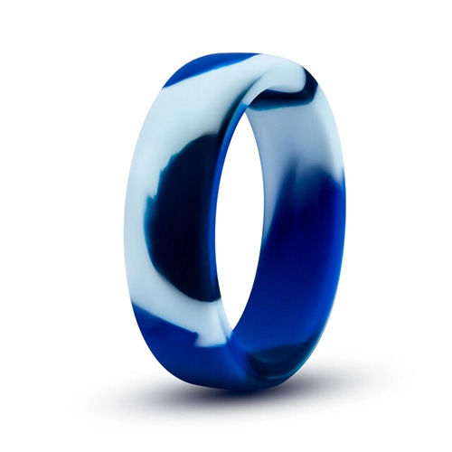 Miniatura: ANILLO PARA PENE CAMO BLUE – BLUSH SILICONA SATINADA