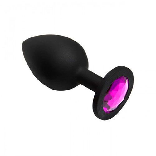 PLUG ANAL HEART LUX CHICO CON BASE CIRCULAR