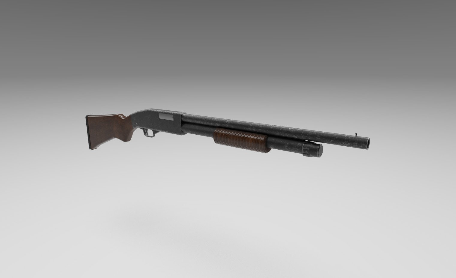 Shotgun 3D Model Free Download 3DModelsCC0