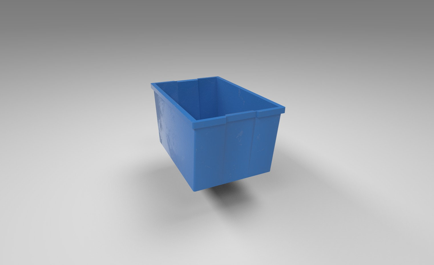 Plastic Crate 3D Model Free Download 3DModelsCC0