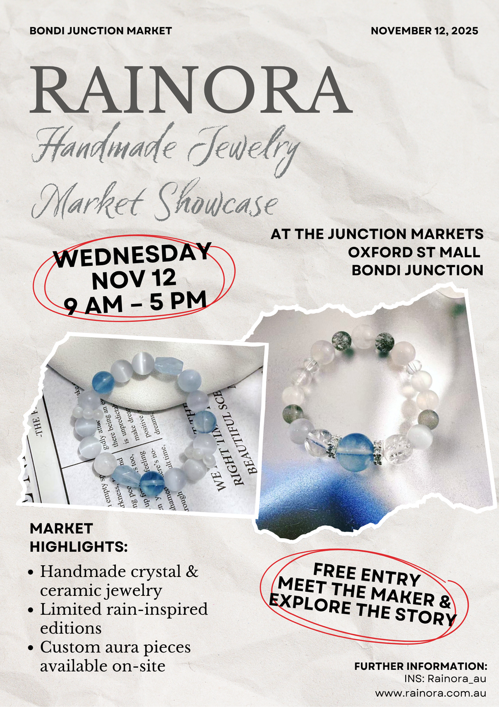 Junction Market 11.12 Poster
