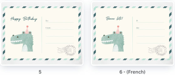 Thumbnail: Birthday Certificates