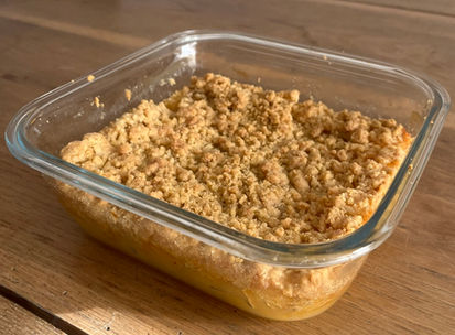 Crumble aux pommes