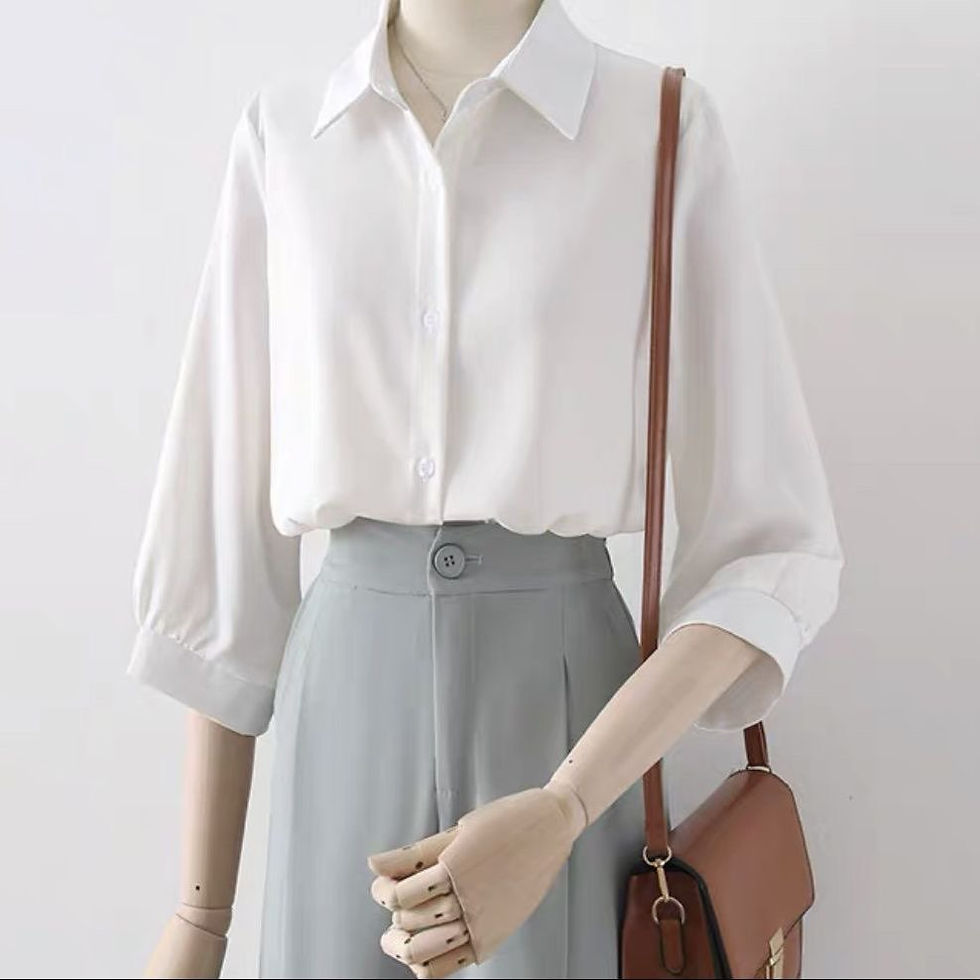 Thumbnail: Chiffon Breeze Summer Shirt