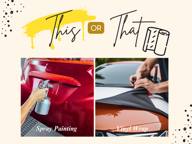 Battle of the Finishes: Spray Painting vs. Vinyl Wraps in Singapore