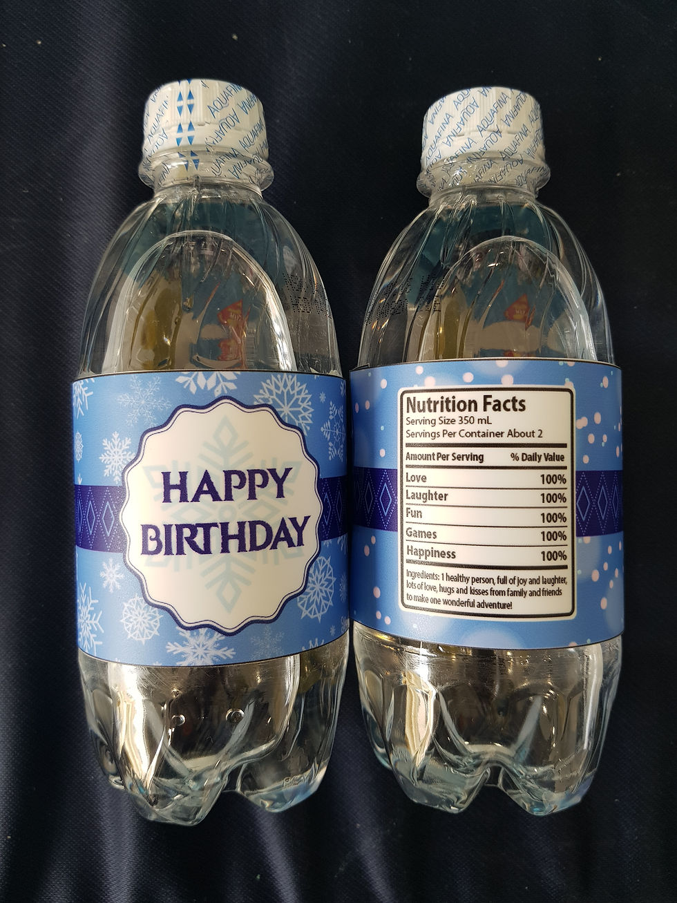 Thumbnail: Nhãn dán chai nước trang trí sinh nhật theme Frozen