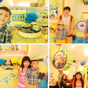 Ý tưởng tổ chức tiệc sinh nhật Theme Minion