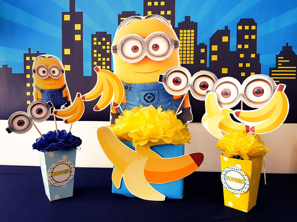 Thumbnail: Bộ 3 centerpice trang trí theo chủ đề