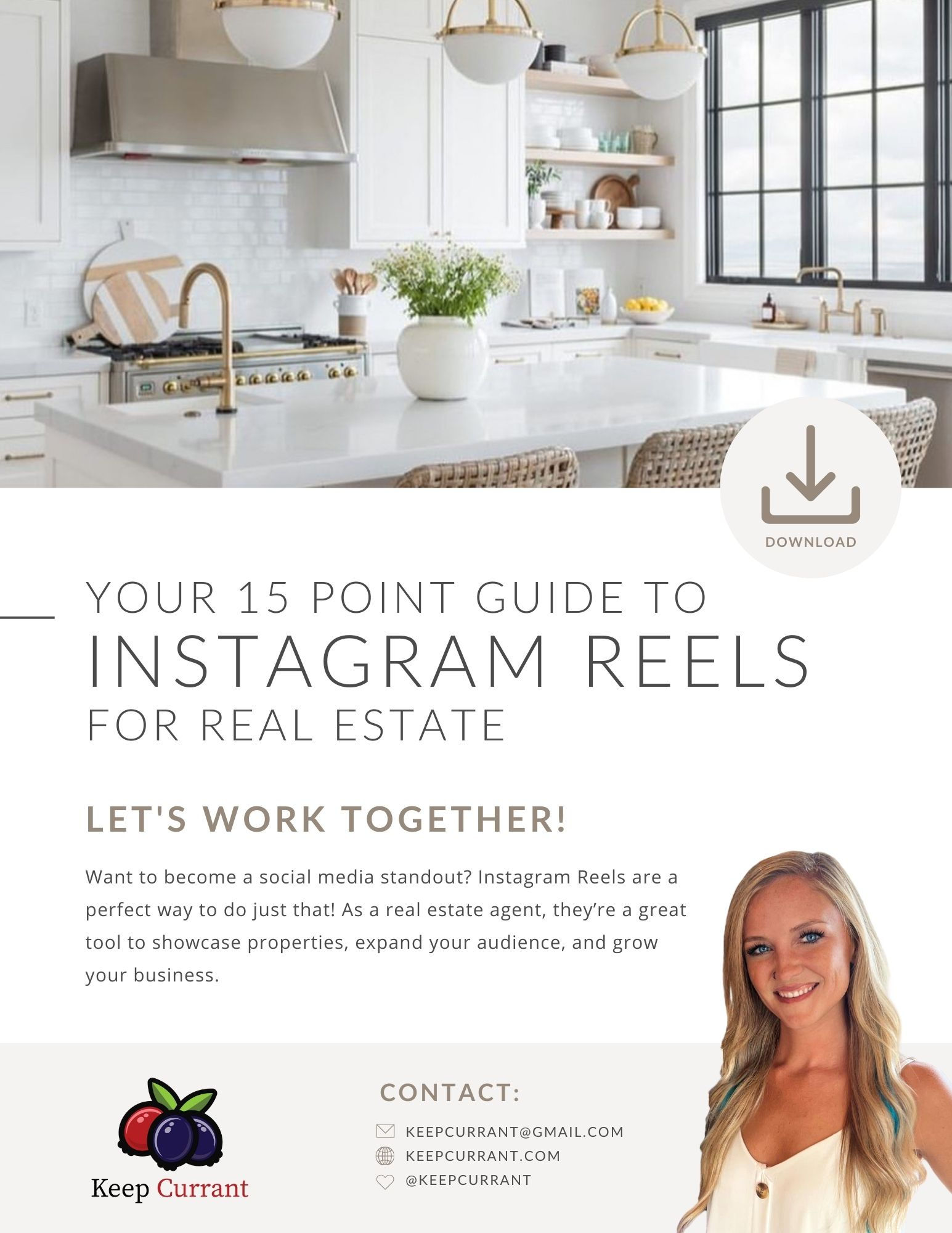 FREE 15 Point Guide to Instagram Reels for Real Estate