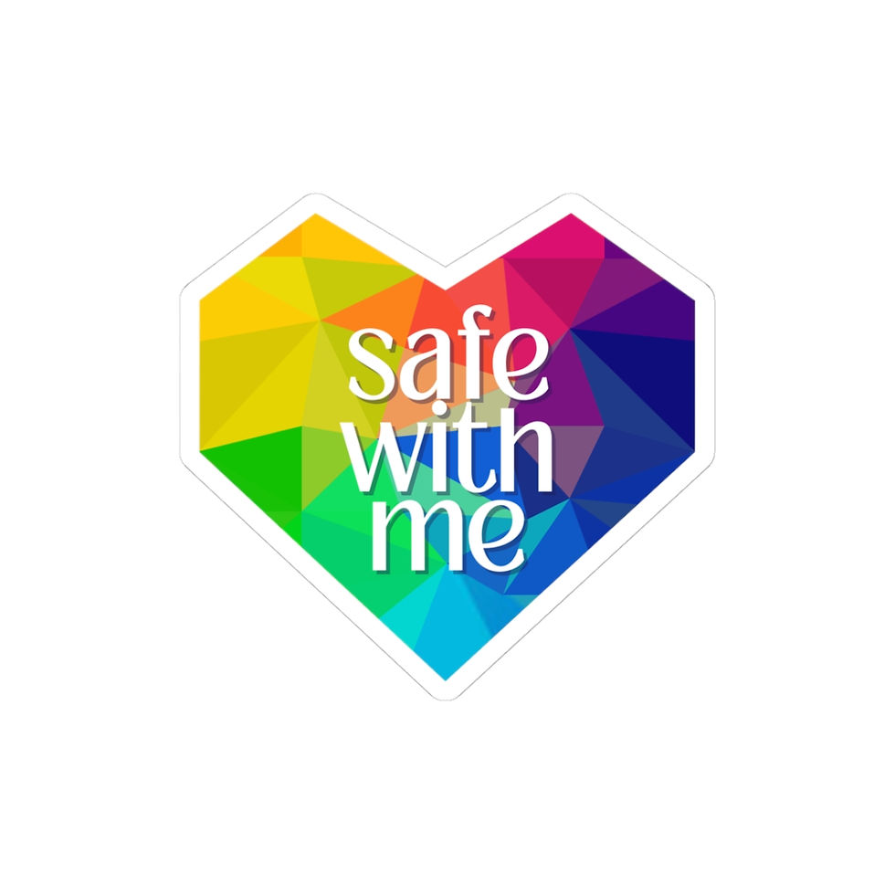 Thumbnail: Rainbow Safe with Me Kiss-Cut Stickers