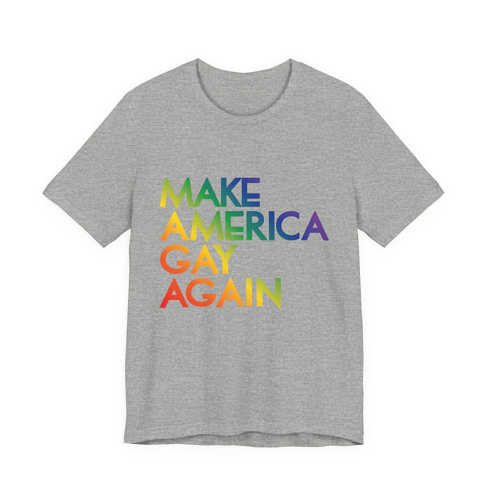 Thumbnail: Make America Gay Again Unisex Tee, LGBTQ Pride Shirt