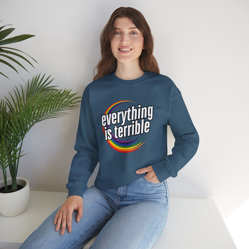 Thumbnail: Everything is Terrible Unisex Sweatshirt