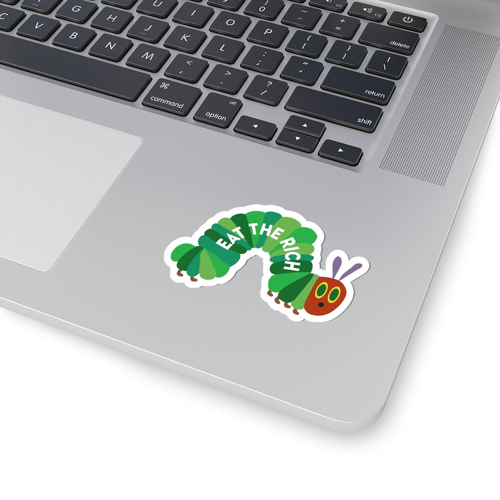 Thumbnail: Eat the Rich Hungry Caterpillar Sticker