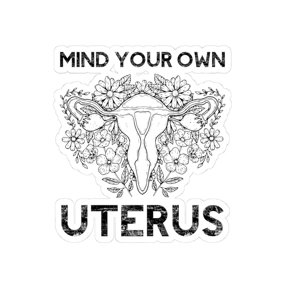 Thumbnail: Mind Your Own Uterus Stickers