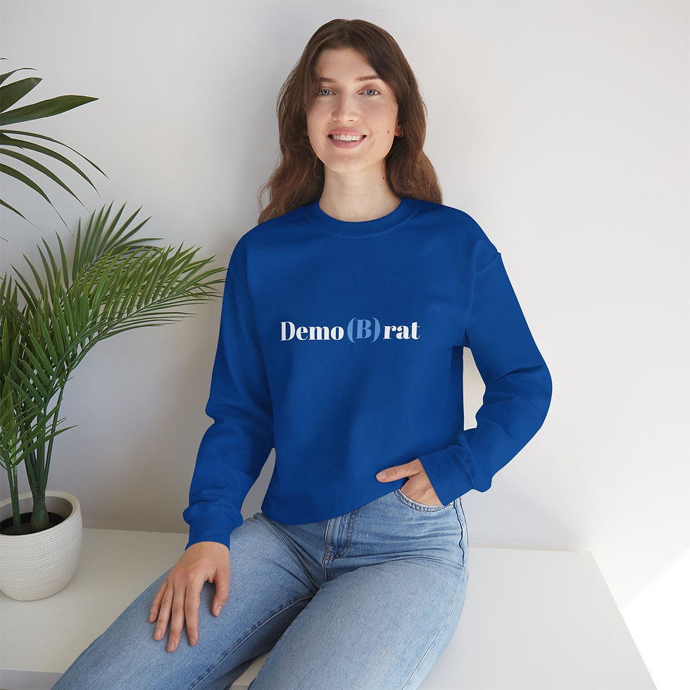 Thumbnail: Demo(B)rat Unisex Sweatshirt