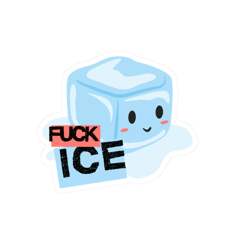 Thumbnail: Fuck Ice Sticker