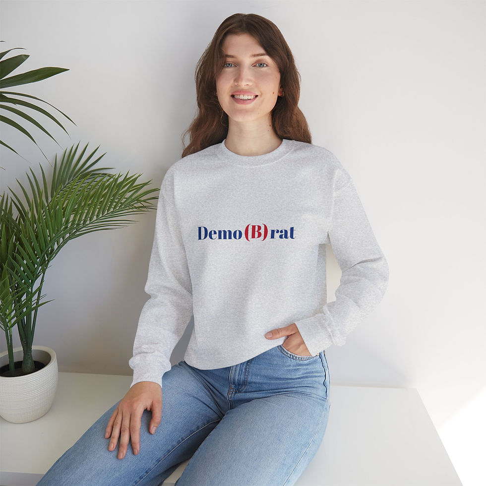 Thumbnail: Demo(B)rat Unisex Sweatshirt