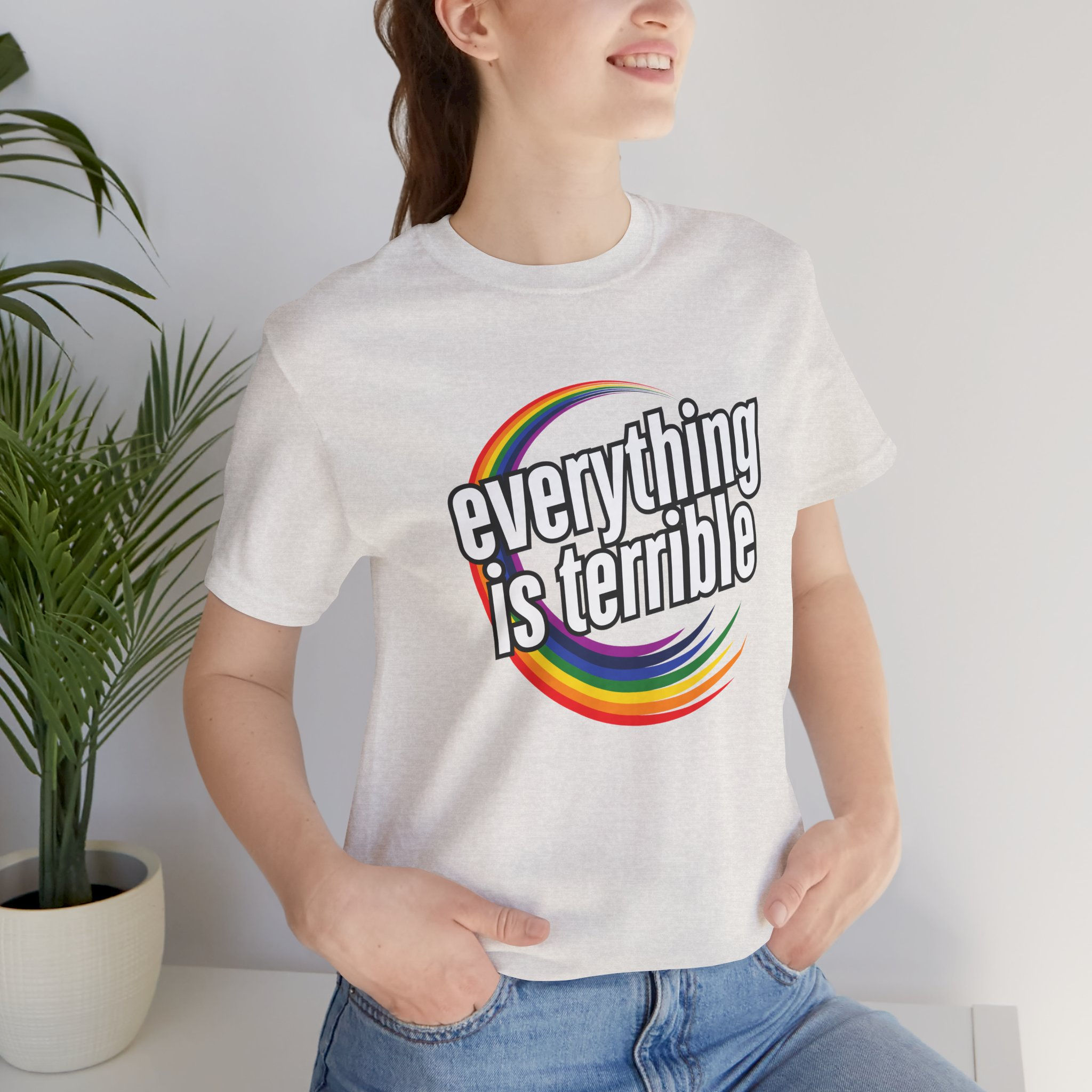 Everything is Terrible Rainbow TShirt