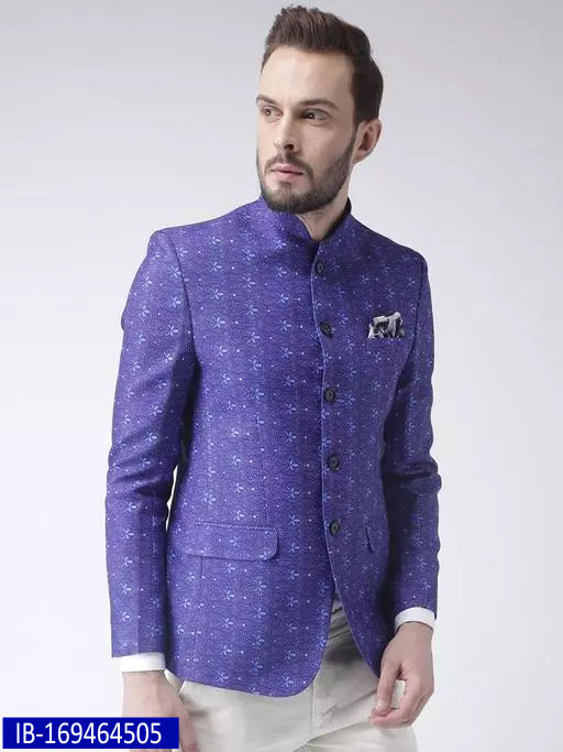Thumbnail: Men's Slim Fit Latest Trendy Color Casual Blazer