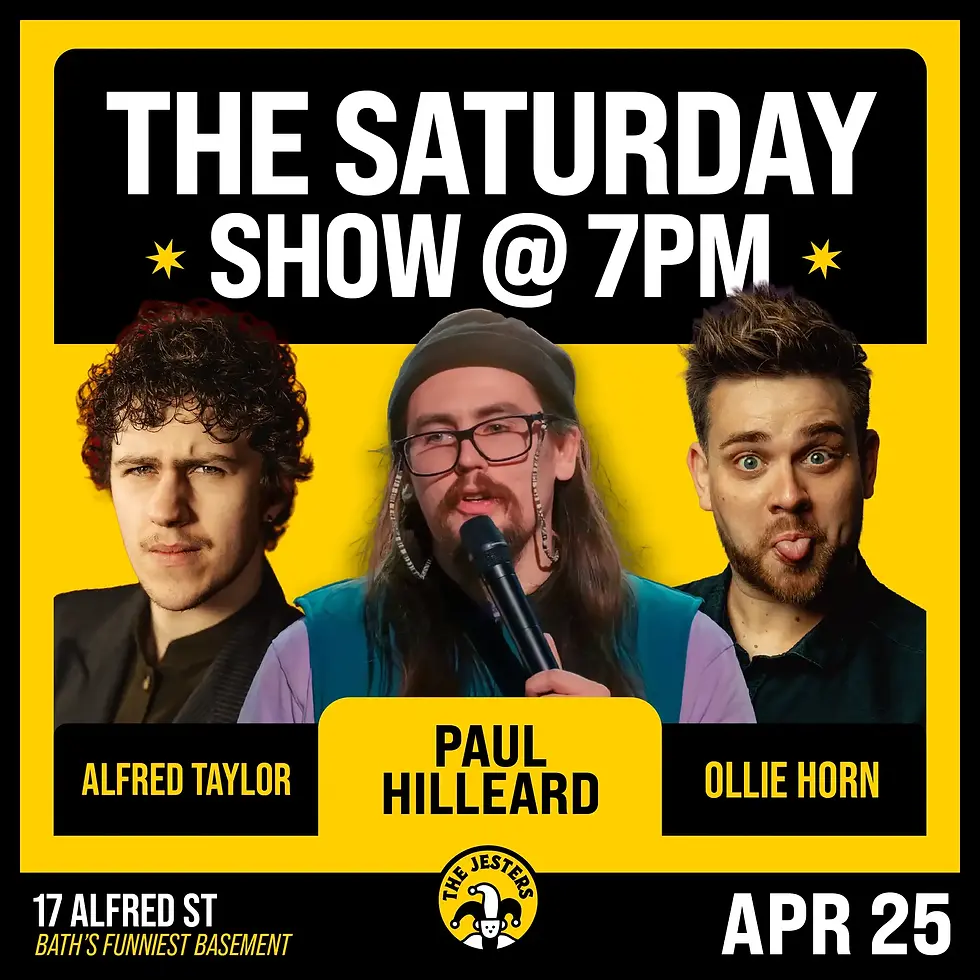 The Saturday Show @ 7pm