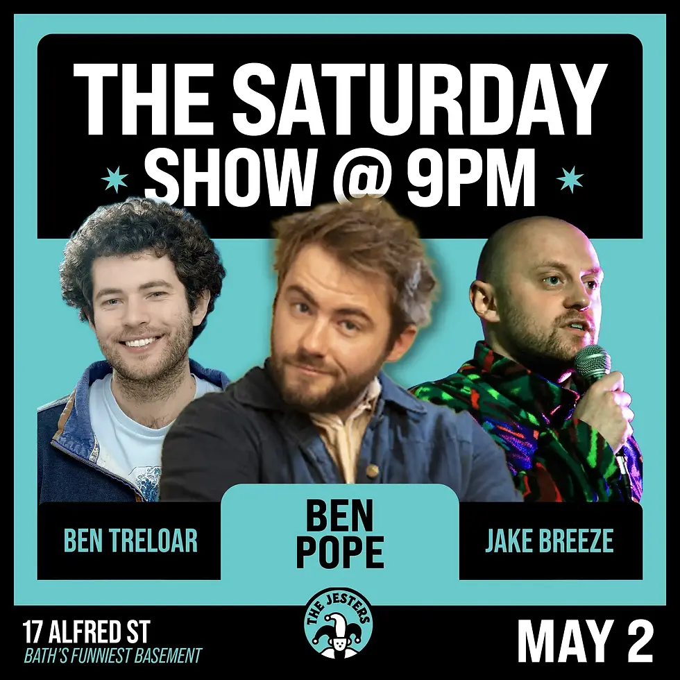 The Saturday Show @ 9pm