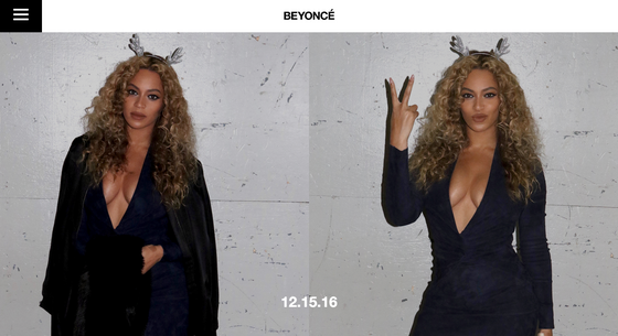 Beyonce's Website