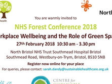 Sarah Jones-Morris speaker at the NHS Forest Conference