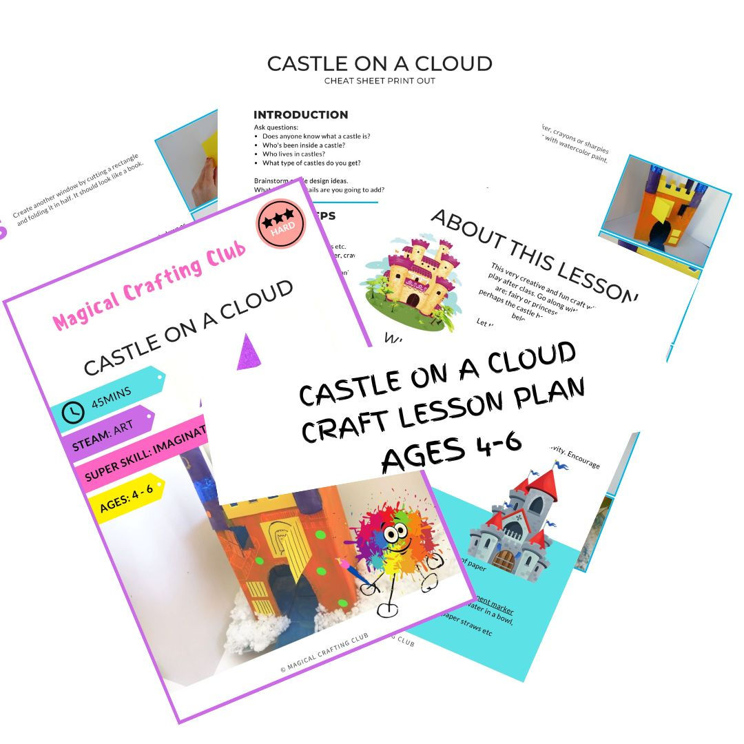 Castle on the Cloud: Digital Craft Lesson (age 4-6)