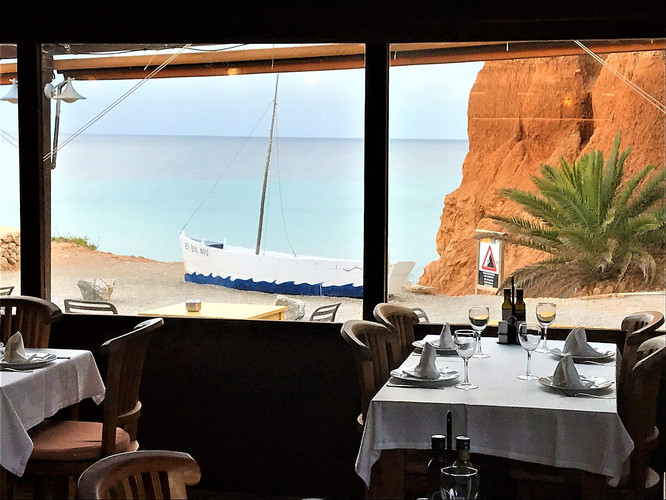 IBIZA - SANT JOSEP DE SA TALAIA - RESTAURANT SA CALETA
