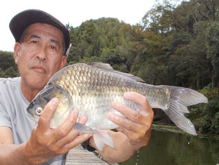 高倉様　45.5cm釣り上げトップに浮上！