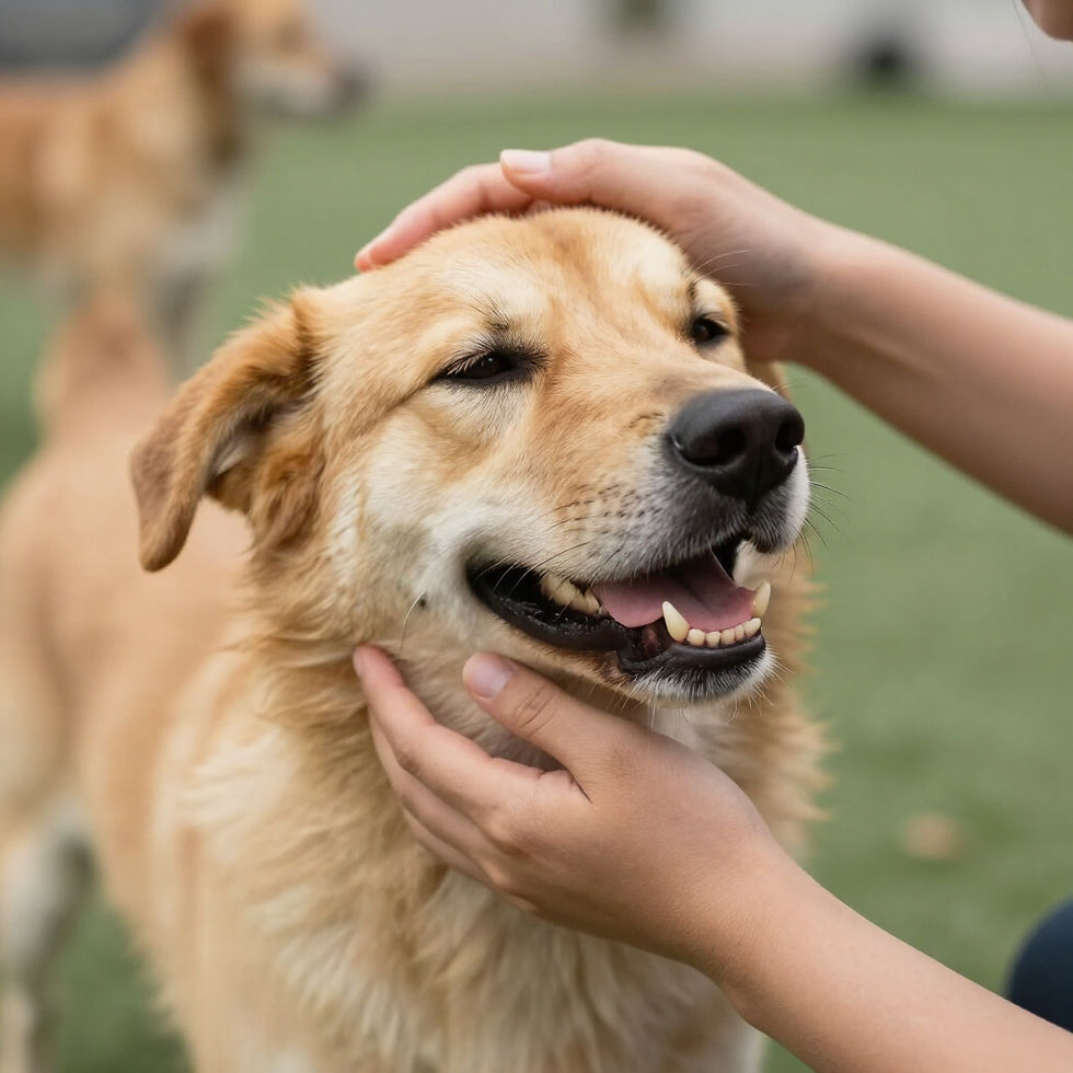 Chiens pour humains travaillant