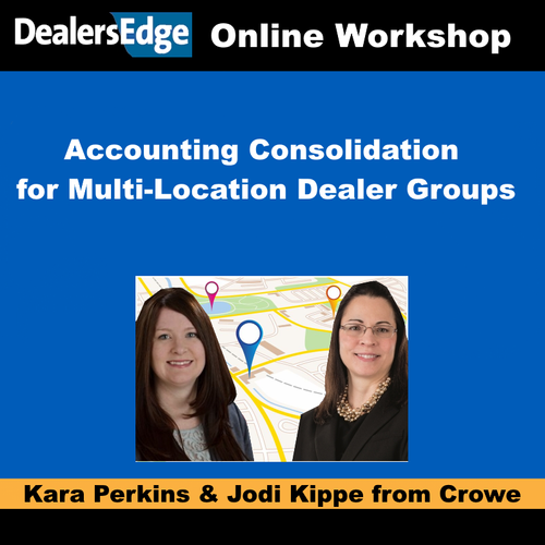 Accounting Consolidation for MultiLocation Dealer Groups DealersEdge