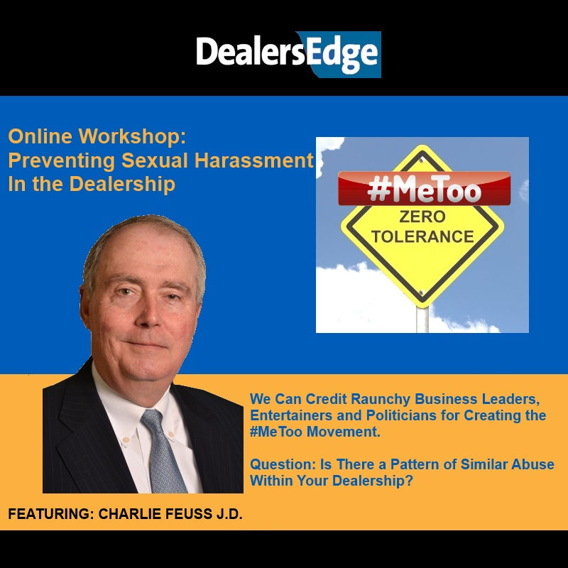 Preventing Sexual Harassment in the Dealership