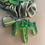 Thumbnail: Sparkly Green X-Wing Keychain