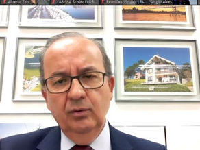 Jorginho Mello anuncia para diretoria da Facisc que Programa Relp será votado na próxima semana