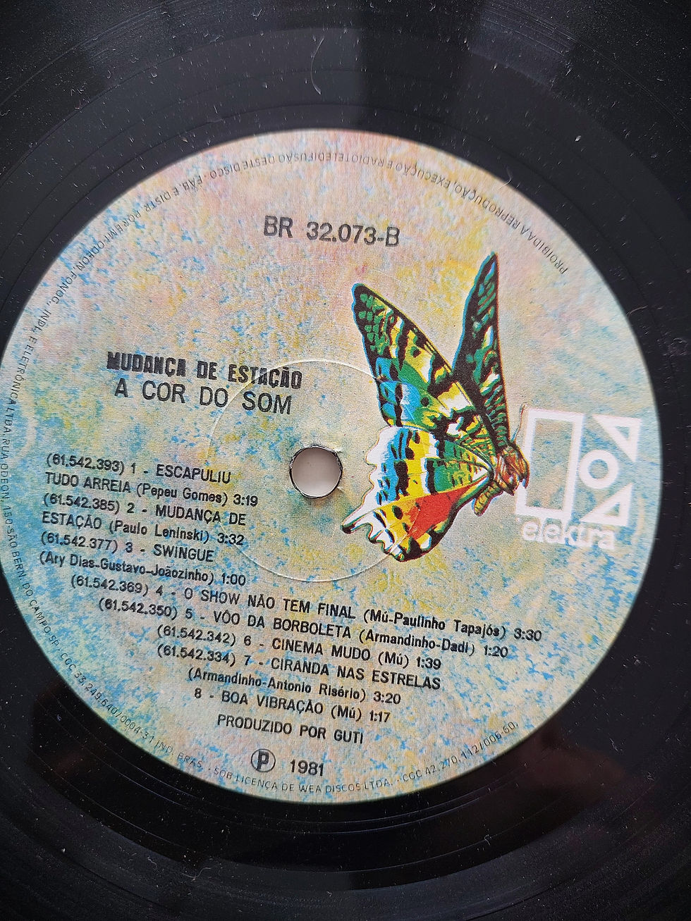 Miniatura: A Cor do Som - Mudança de Estação (Vinil Nacional 1981 - VG+)